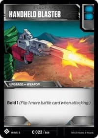 Handheld Blaster - Titan Masters Attack - Transformers TCG card