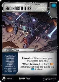 End Hostilities - Titan Masters Attack - Transformers TCG card