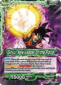 Ginyu // Ginyu, New Leader of the Force - Rise of the Unison Warrior - Dragon Ball Super: Masters card