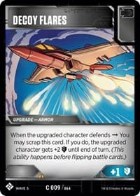 Decoy Flares - Titan Masters Attack - Transformers TCG card