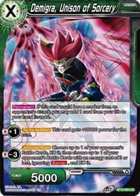 Demigra, Unison of Sorcery - Rise of the Unison Warrior - Dragon Ball Super: Masters card
