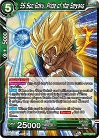 SS Son Goku, Pride of the Saiyans - Rise of the Unison Warrior - Dragon Ball Super: Masters card