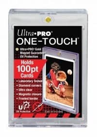 100PT UV One-Touch Magnetic closure - Ultra Pro Toploaders - Collectible Storage card