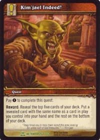 Kim'jael Indeed! - Servants of the Betrayer - WoW card