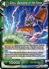 Ginyu, Backbone of the Force - Rise of the Unison Warrior - Dragon Ball Super: Masters card