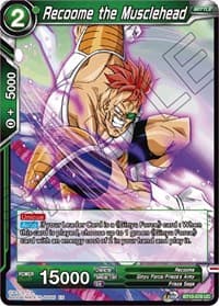Recoome the Musclehead - Rise of the Unison Warrior - Dragon Ball Super: Masters card