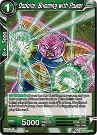 Dodoria, Brimming with Power - Rise of the Unison Warrior - Dragon Ball Super: Masters card
