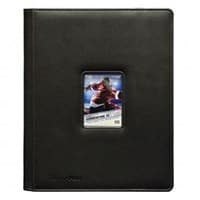 Windowed Premium 9-Pocket PRO-Binder - Black - Ultra Pro Storage Albums - Storage Albums card