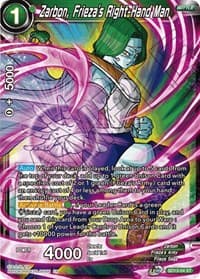Zarbon, Frieza's Right-Hand Man - Rise of the Unison Warrior - Dragon Ball Super: Masters card
