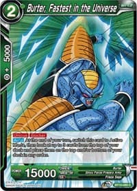 Burter, Fastest in the Universe - Rise of the Unison Warrior - Dragon Ball Super: Masters card