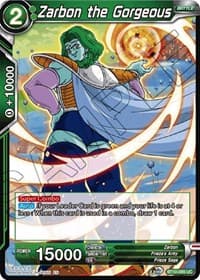 Zarbon the Gorgeous - Rise of the Unison Warrior - Dragon Ball Super: Masters card