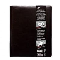 Premium 9-Pocket Cowhide PRO-Binder - Black - Ultra Pro Storage Albums - Storage Albums card