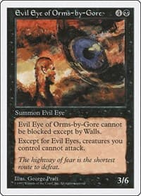 Evil Eye of Orms-by-Gore - Fifth Edition - Magic: The Gathering card