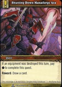 Shutting Down Manaforge Ara - Servants of the Betrayer - WoW card