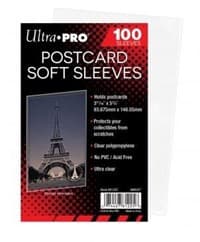 Ultra PRO Postcard Soft Sleeves (100-Pack) - Ultra Pro Card Sleeves - Card Sleeves card