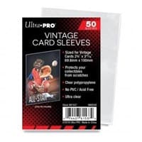 Ultra Pro Vintage Card Soft Sleeves (50-Pack) - Ultra Pro Card Sleeves - Card Sleeves card