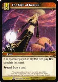 The Sigil of Krasus - Servants of the Betrayer - WoW card