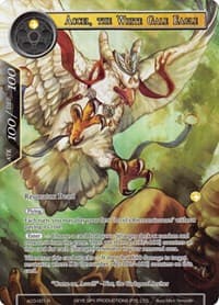 Accel, the White Gale Eagle (Full Art) - Alice Origin III - Force of Will card