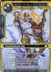 Apollon, the God of Light (Stranger) (Full Art) - Alice Origin III - Force of Will card