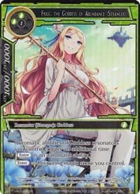 Frigg, the Goddess of Abundance (Stranger) (Full Art) - Alice Origin III - Force of Will card