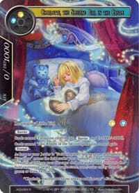 Charlotte, the Sleeping Girl in the Castle (Full Art) - Alice Origin III - Force of Will card