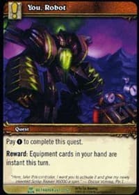 You, Robot - Servants of the Betrayer - WoW card