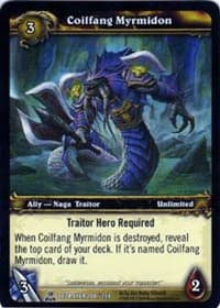 Coilfang Myrmidon - Servants of the Betrayer - WoW card