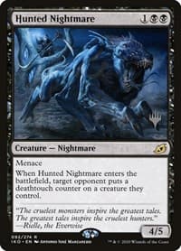 Hunted Nightmare - Promo Pack: Ikoria - Magic: The Gathering card