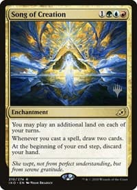 Song of Creation - Promo Pack: Ikoria - Magic: The Gathering card
