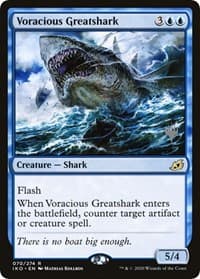 Voracious Greatshark - Promo Pack: Ikoria - Magic: The Gathering card