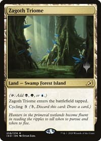 Zagoth Triome - Promo Pack: Ikoria - Magic: The Gathering card