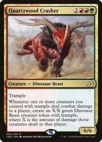 Quartzwood Crasher - Promo Pack: Ikoria - Magic: The Gathering card
