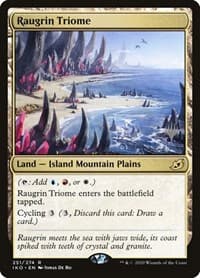 Raugrin Triome - Promo Pack: Ikoria - Magic: The Gathering card