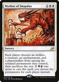 Mythos of Snapdax - Promo Pack: Ikoria - Magic: The Gathering card