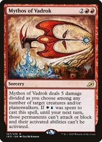 Mythos of Vadrok - Promo Pack: Ikoria - Magic: The Gathering card