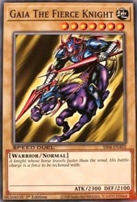 Gaia The Fierce Knight - Speed Duel Decks: Match of the Millennium - YuGiOh card