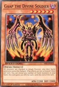 Gaap the Divine Soldier - Speed Duel Decks: Twisted Nightmares - YuGiOh card