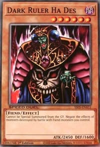 Dark Ruler Ha Des - Speed Duel Decks: Twisted Nightmares - YuGiOh card