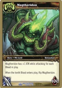 Magtheridon - Magtheridon's Lair - WoW card