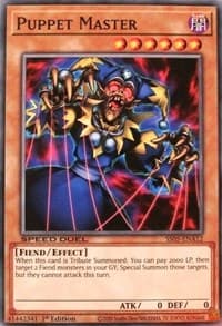 Puppet Master - Speed Duel Decks: Twisted Nightmares - YuGiOh card