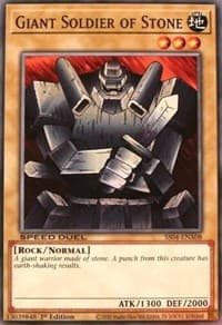 Giant Soldier of Stone - Speed Duel Decks: Match of the Millennium - YuGiOh card