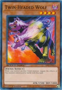 Twin-Headed Wolf - Speed Duel Decks: Twisted Nightmares - YuGiOh card
