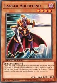 Lancer Archfiend - Speed Duel Decks: Twisted Nightmares - YuGiOh card