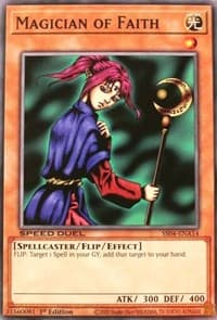 Magician of Faith - Speed Duel Decks: Match of the Millennium - YuGiOh card