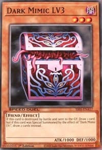 Dark Mimic LV3 - Speed Duel Decks: Twisted Nightmares - YuGiOh card
