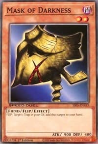 Mask of Darkness - Speed Duel Decks: Twisted Nightmares - YuGiOh card