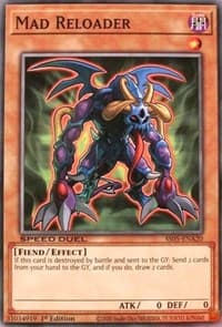 Mad Reloader - Speed Duel Decks: Twisted Nightmares - YuGiOh card
