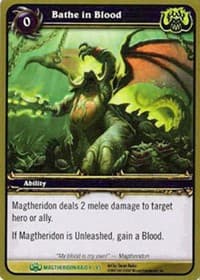 Bathe in Blood - Magtheridon's Lair - WoW card