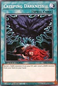 Creeping Darkness - Speed Duel Decks: Twisted Nightmares - YuGiOh card