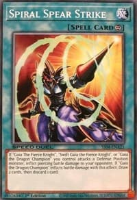 Spiral Spear Strike - Speed Duel Decks: Match of the Millennium - YuGiOh card